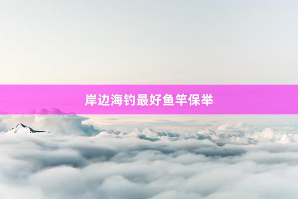 岸边海钓最好鱼竿保举